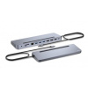 i-Tec USB-C Ergo 3x 4K Display Docking Station with Power Delivery 100 W + i-tec Universal Charger 100 W C31FLAT2PDPRO100W