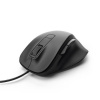 Hama optická kabelová myš MC-500, tichá, černá 182612