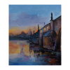 Praha - Akad. mal. Igor Navrotskyi, originálny, ručne maľovaný obraz L (do veľkosti 95x95cm) Viac farieb