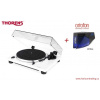 Thorens TD 201 White + Ortofon 2M BLUE (Audiofilný gramofón pre náročných poslucháčov so vstavaným PHONO MM predzosilňovačom a prenoskou Ortofon)