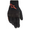 Rukavice S MAX DRYSTAR, ALPINESTARS (čierna / červená fluo, veľ. L)