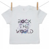 Boodyy Tričko s krátkym rukávom Rock the world 104 (3-4 roky)