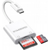 Čítačka kariet USB-C SD MicroSD 60 MB/s PLUG & PLAY Kompatibilná