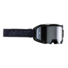 LEATT Motocross Brille Velocity 4.5 Iriz stealth/silver 50% One Size