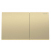 Geberit Sigma70, Sigma 70 Ovládanie splachovania, easy to clean, kefovaná mosadz 115.622.QF.1