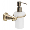 SAPHO - DIAMOND dávkovač mydla 200ml, mliečne sklo, bronz 1318-19