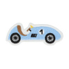 Nažehľovačka Retro auto modré