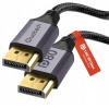 KÁBEL DISPLAYPORT 2.1 VESA QUOTECH DP - DP UHD 16K 60HZ 80Gbps 1,5 m