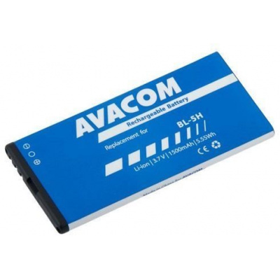Batéria pre mobilný telefón Avacom pre Nokia Lumia 630, 635 Li-Ion 3,7 V 1500mAh (náhrada BL-5H) (GSNO-BL5H-S1500)