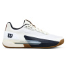 Pánska tenisová obuv Wilson Rush TOUR 5 Clay White/Navy Blazer EUR 46 Pánska tenisová obuv Wilson Rush TOUR 5 Clay White/Navy Blazer EUR 46