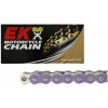 EK CHAIN qX-krúžková reťaz OEM kvality EK 530 MVXZ 1 L fialová