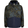 O'Neill TEXTURE JACKET kaki,tmavo modrá Pánska lyžiarska/snowboardová bunda L