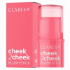 Claresa Cheek 2 Cheek 02 Neon Coral Krémová lícenka v tyčinke 6 g