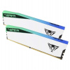 Patriot Viper Elite 5/DDR5/32GB/6200MHz/CL42/2x16GB/RGB/White (PVER532G62C42KW)