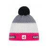 Pánska čiapka Eisbär-Star Pompon MÜ SA-pinkmeliert-white-graumele