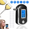 DIGITÁLNY TESTER ALKOHOLU ANALYZÁTOR DYCHU, LCD, S NÁUSTKAMI 20 KUSOV