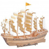 WOODEN TOY , WCK 3D puzzle Plachetnica Dynastia Ming
