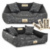 Pelech pre psa KINGDOG 115 x 95 cm personalizované, vodotesné kosti
