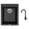 Set Sinks CUBE 410 Granblack + batéria Sinks MIX 35 Granblack