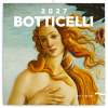 NOTIQUE Poznámkový kalendář Sandro Botticelli 2027, 30 x 30 cm