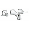GROHE Grandera - Umývadlová trojotvorová batéria, veľkosť S, chróm 20414000