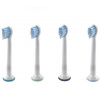 Náhradná hlavica BMK hlavica k zubným kefkám Philips, 4ks -kompatibilná s Philips Sonicare Sensitive MINI - HX6084 (155)