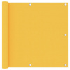 Balkónová zástěna žlutá 90 x 500 cm oxfordská látka Žlutá 135026