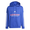 adidas House of Tiro Nations Pack Hoodie Adults Dk Blue/White 2XL