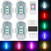 Univerzálne LED výstražné svetlá na motocykle 8 farieb Mini USB Drone Strobe