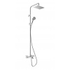 Hansgrohe Vernis Shape Sprchový set Showerpipe 230 s vaňovým termostatom, EcoSmart, chróm 26098000-HG