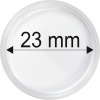 Plastové kapsule na mince o priemere 23 mm - 10 ks