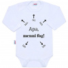 Body s potlačou New Baby Apa, menni fog! - 86 (12-18m)
