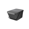 Brabantia Kôš na triedený odpad Sort & Go, 20 l, černý, 277726