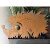 Hedgehog Hedgehog Garden Decotion Corten Rust Industrial (Hedgehog Hedgehog Garden Decotion Corten Rust Industrial)