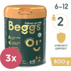 3x BEGGS 2 Mlieko pokračovacie 800 g 6m+ VP-F178382