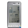 Komplet kryt LG KU990 silver/white neoriginál