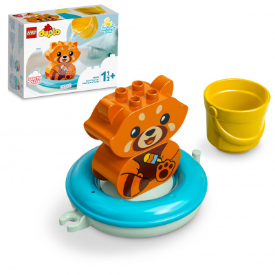 LEGO DUPLO® 10964 LEGO® Duplo 10964 Zábava vo vani : Plávajúca panda červená