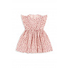 Šaty Konges Sløjd CHLEO DRESS OCS ružová farba, mini, áčkový strih, KS103197 122-128