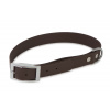 Firedog BioThane obojok Basic 25 mm 65-73 cm tmavohnedý