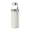 Sklenená flaša v neopréne (500 ml) , Beige