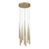 LED závesné svietidlo v zlatej farbe ø 30 cm Cala – Trio Select