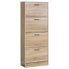 Autronic, Botník, 60cm, MDF, dub, ABO-G1018 OAK