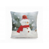Forbyt Vianočná obliečka Snehuliak 3D CYHA7373M 40 × 40 cm