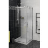 GELCO DRAGON 100cm dvere do kombinácie / sprchový kút rohový, profil chróm, sklo číre, GD4210
