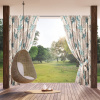 Eurofirany Nepremokavý vzorovaný záves na terasu GARDEN 155x200 cm