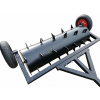Vertikulátor - 100 cm kolesový prevzdušňovač pre záhradný traktor (Vertikulátor - 100 cm kolesový prevzdušňovač pre záhradný traktor)