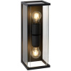 Nástenná lampa Lucide 27883/02/30 - Vonkajšie nástenné svietidlo CLAIRE 2xE27/15W/230V IP54 (77259)