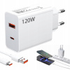 120W RÝCHLA NABÍJAČKA TELEFÓNU PRE XIAOMI/REDMI + USB-C KÁBEL 1M