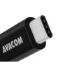 AVACOM TPC-100K Kábel USB na USB Type-C, 100 cm, čierny