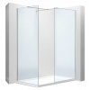 Sprchový kút - Univerzálna sprchová kabína Aero 110 x 90 cm (Sprchový kút - Univerzálna sprchová kabína Aero 110 x 90 cm)